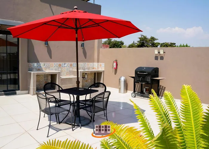 S01 King Size Premium Frente Al Tec Cem Con Cocineta Wifi Balcon Parking Terraza * Mexico City