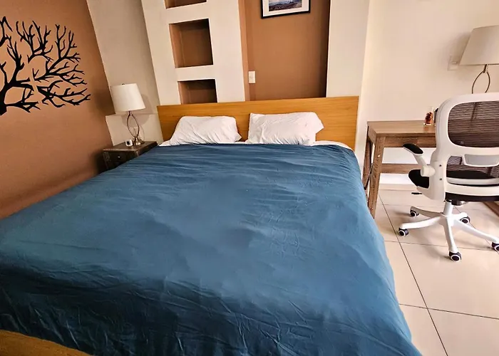 S01 King Size Premium Frente Al Tec Cem Con Cocineta Wifi Balcon Parking Terraza Apartment *