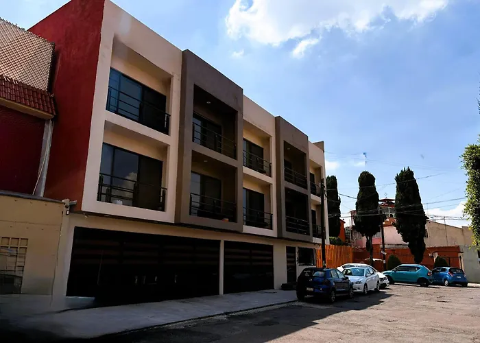 S01 King Size Premium Frente Al Tec Cem Con Cocineta Wifi Balcon Parking Terraza Mexico City