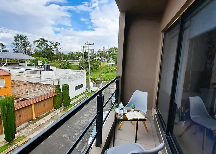 S01 King Size Premium Frente Al Tec Cem Con Cocineta Wifi Balcon Parking Terraza Mexico City